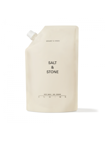 Антиоксидантный гель для душа с ароматом бергамота и хиноки SALT&STONE Body Wash Bergamot & Hinoki
