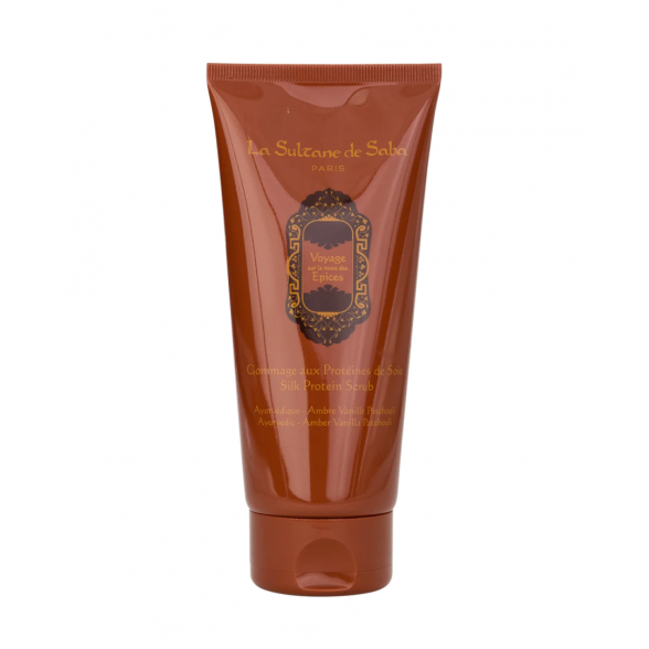 Протеиновый скраб для тела Аюрведик La Sultane de Saba Silk Protein Scrub Oriental Ayurvedic