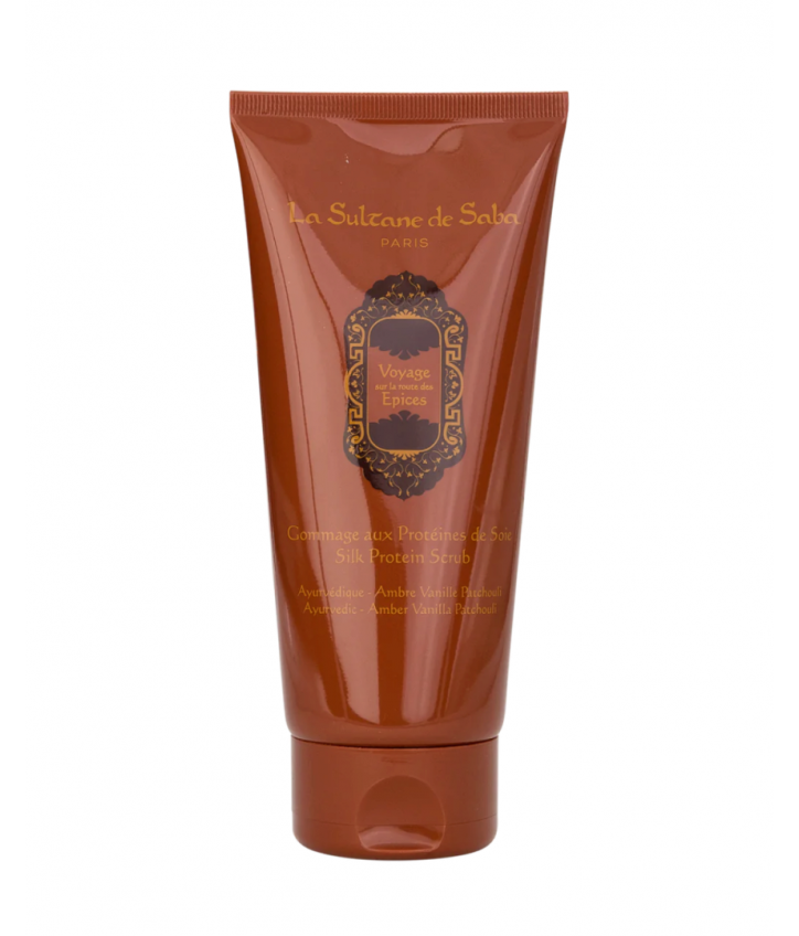Протеиновый скраб для тела Аюрведик La Sultane de Saba Silk Protein Scrub Oriental Ayurvedic