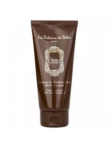 Протеиновый скраб для тела Ориент La Sultane de Saba Silk Protein Scrub Amber Musk Sandalwood
