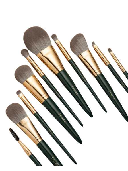 Набор на 10 кистей с чехлом Tenze Set Basic+
