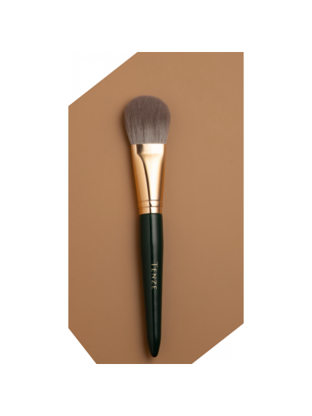 Плоская кисть для румян Tenze Face Shaping brush
