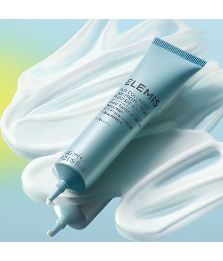 Солнцезащитный крем-флюид про-коллаген SPF50 ELEMIS Pro-Collagen Skin Protection Fluid SPF50 