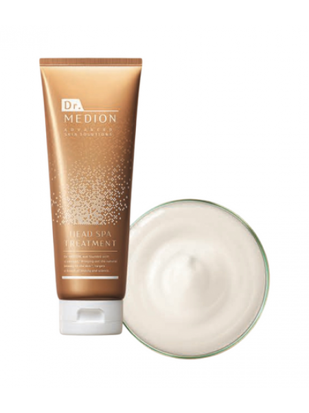 Восстанавливающая маска-кондиционер для сияющих волос Dr. Medion Head Spa Treatment 