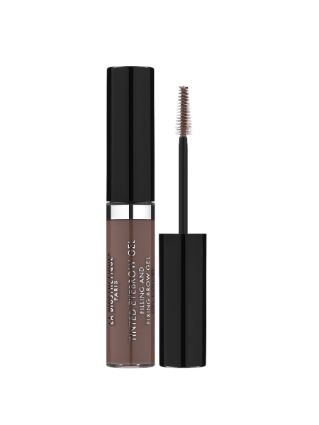 Гель для бровей тонирующий, фиксирующий (темно-коричневый) La Biosthetique Tinted Eyebrow Gel Dark Brown