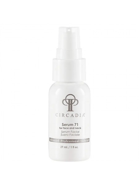 Восстанавливающая сыворотка для лица и шеи Circadia Serum 71