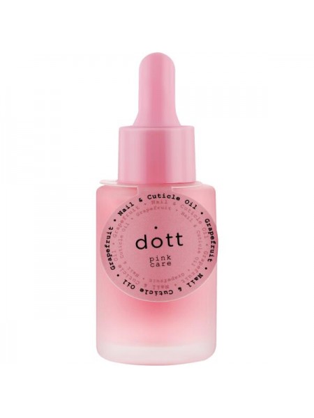 Масло для кутикулы и ногтей 'Грейпфрут' Dott Grapefruit Nail & Cuticle Oil Pink Care 