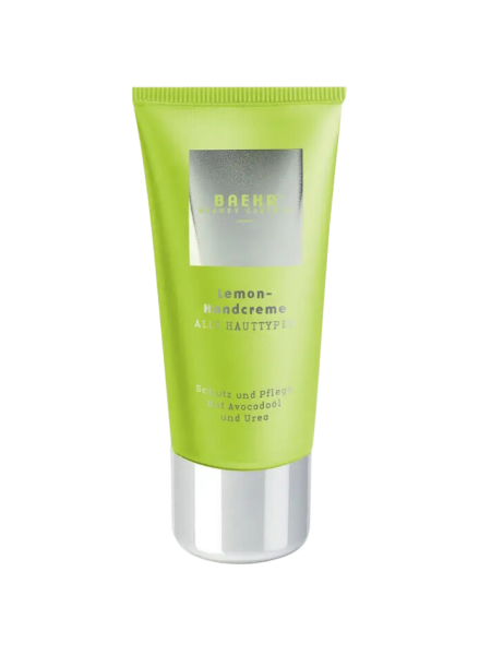 Крем для рук с маслом авокадо и мочевиной BAEHR Lemon Handcreme 30 мл