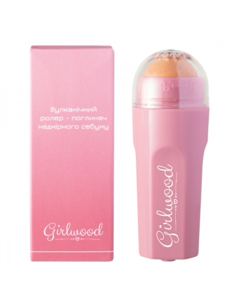 Вулканический роллер – поглотитель чрезмерного себума Girlwood Volcanic roller is an absorber of excess sebum