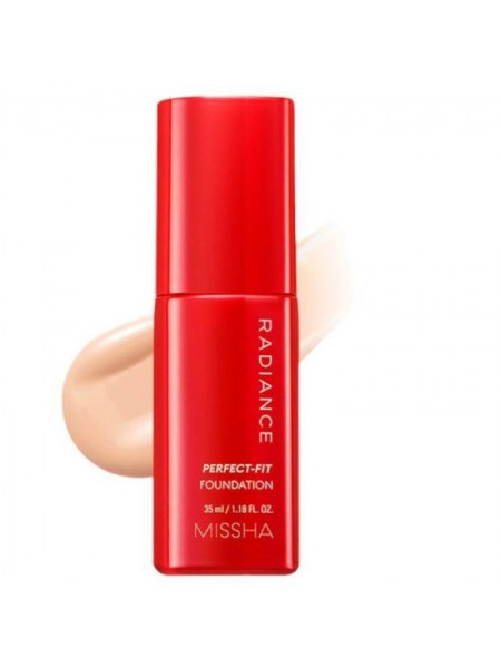 Стойкая тональная основа для лица Missha Radiance Perfect Fit Foundation SPF 30 PA++ №23