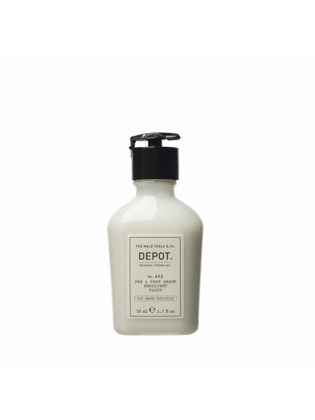 Смягчающая жидкость до и после бритья DEPOT No 402 Pre&Post Shave Emollient Fluid