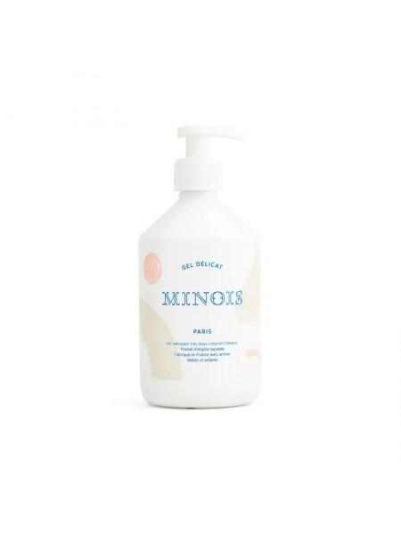 Деликатный очищающий гель для тела и волос Minois Paris Delicate Gel