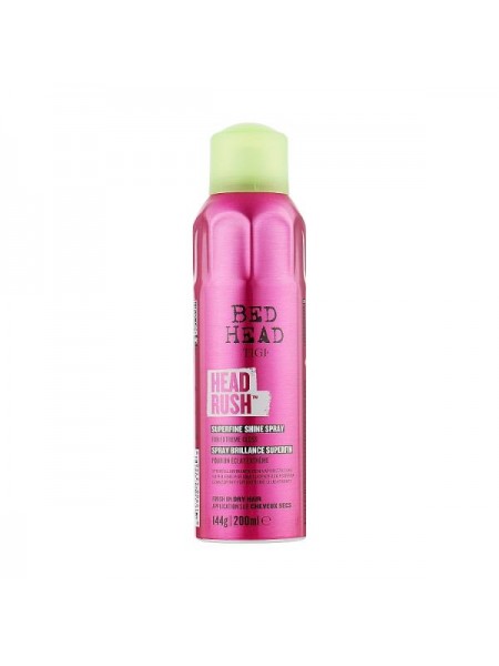 Спрей для блеска волос легкой фиксации TIGI Bed Head Headrush Superfine Shine Spray